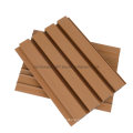 Low Maintenance Embossed Composite Cladding Board Wood Plastic Composite Deep Embossing Wall Ceiling